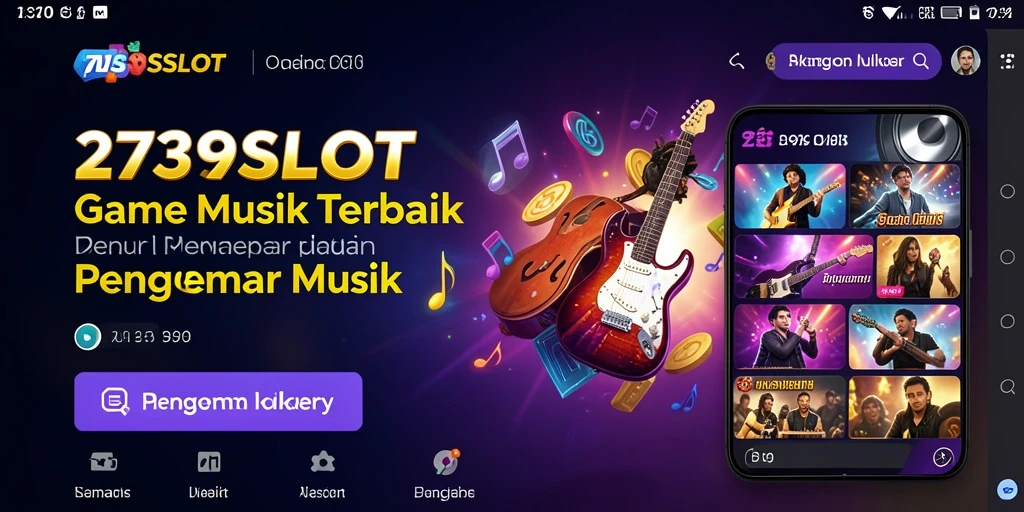 Screenshot gameplay dari 2739SLOT yang menampilkan pengalaman musik yang seru.