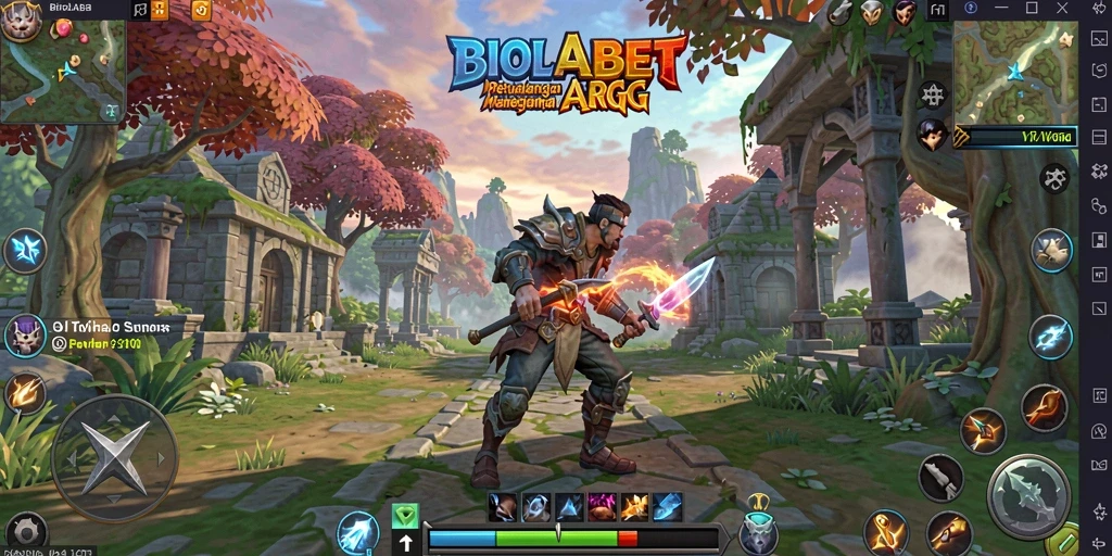 Tampilan gameplay menarik dari BIOLABET dengan aksi ARPG yang mendebarkan.