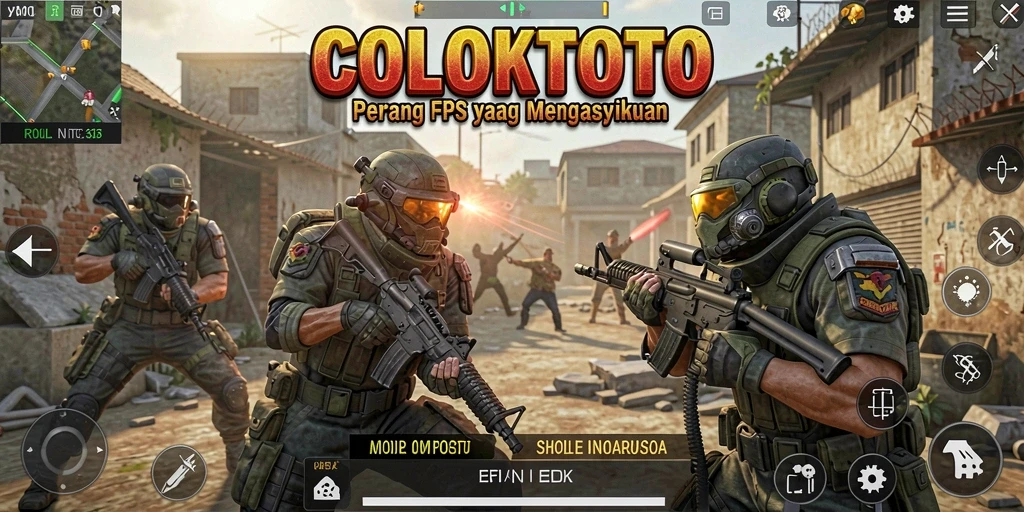 Tampilan gameplay seru dan menegangkan di COLOKTOTO.