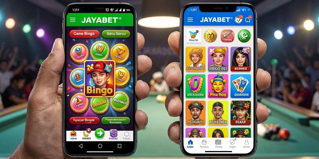 Screenshot gameplay JAYABET yang menampilkan aksi Bingo yang seru.
