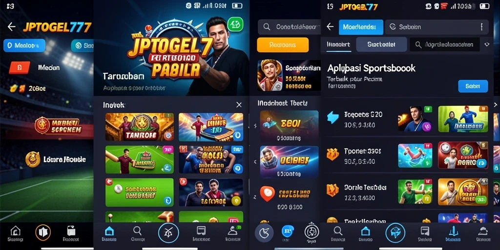 Tampilan menarik dari gameplay Sportsbook dengan berbagai pilihan taruhan.
