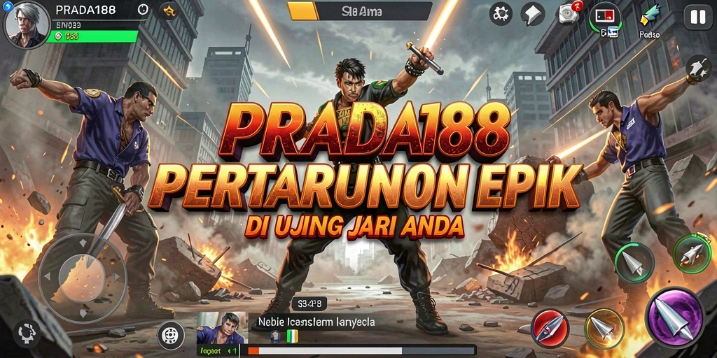 Screenshot PRADA188 menunjukkan aksi pertarungan yang mendebarkan.