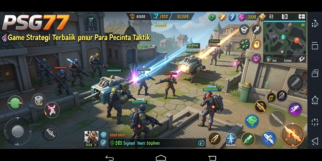 Tampilan gameplay menarik dari PSG77 dengan elemen strategi yang mendalam.
