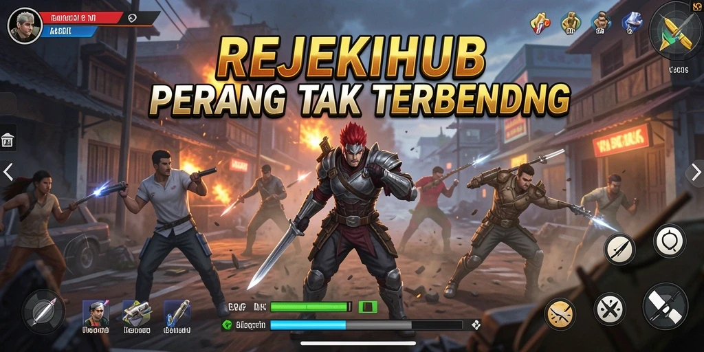 Tampilan gameplay REJEKIHUB yang penuh aksi dan tantangan.