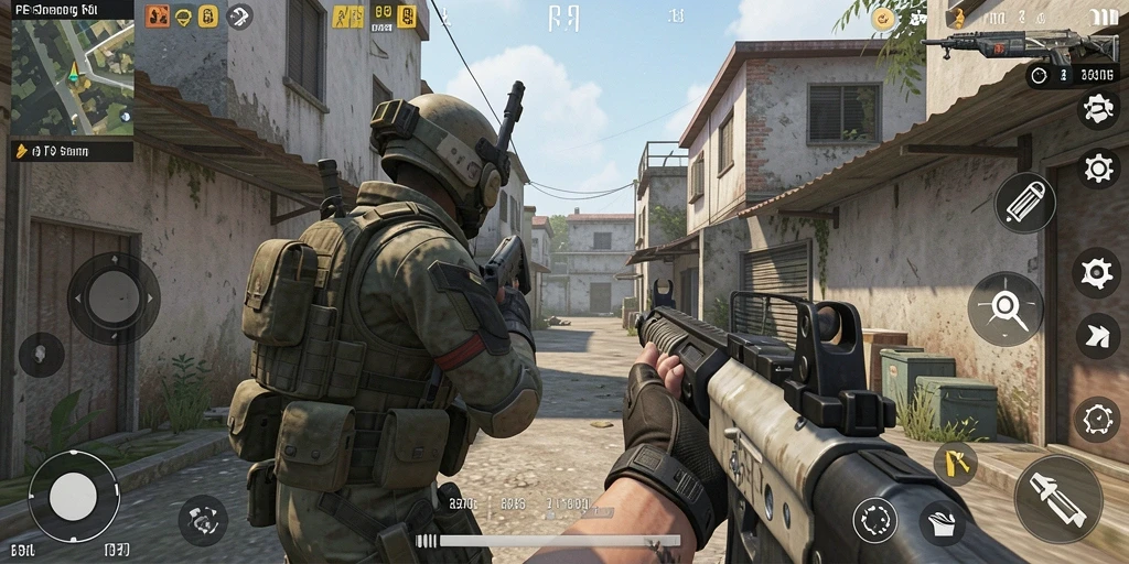 Gameplay intens RK88 dengan grafik menakjubkan dan aksi seru.