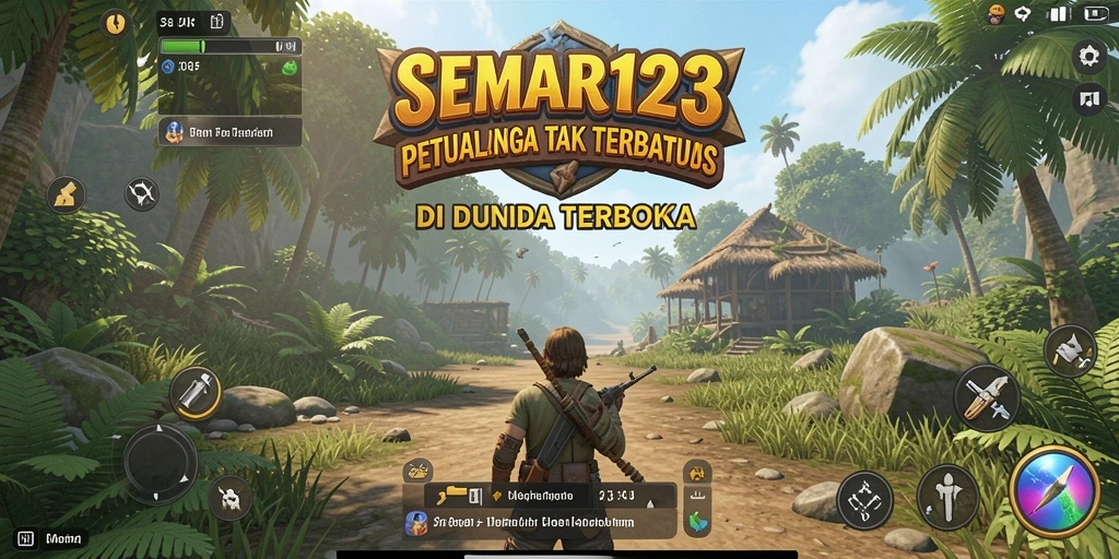 Screenshot menunjukkan berbagai lingkungan menarik dalam SEMAR123.
